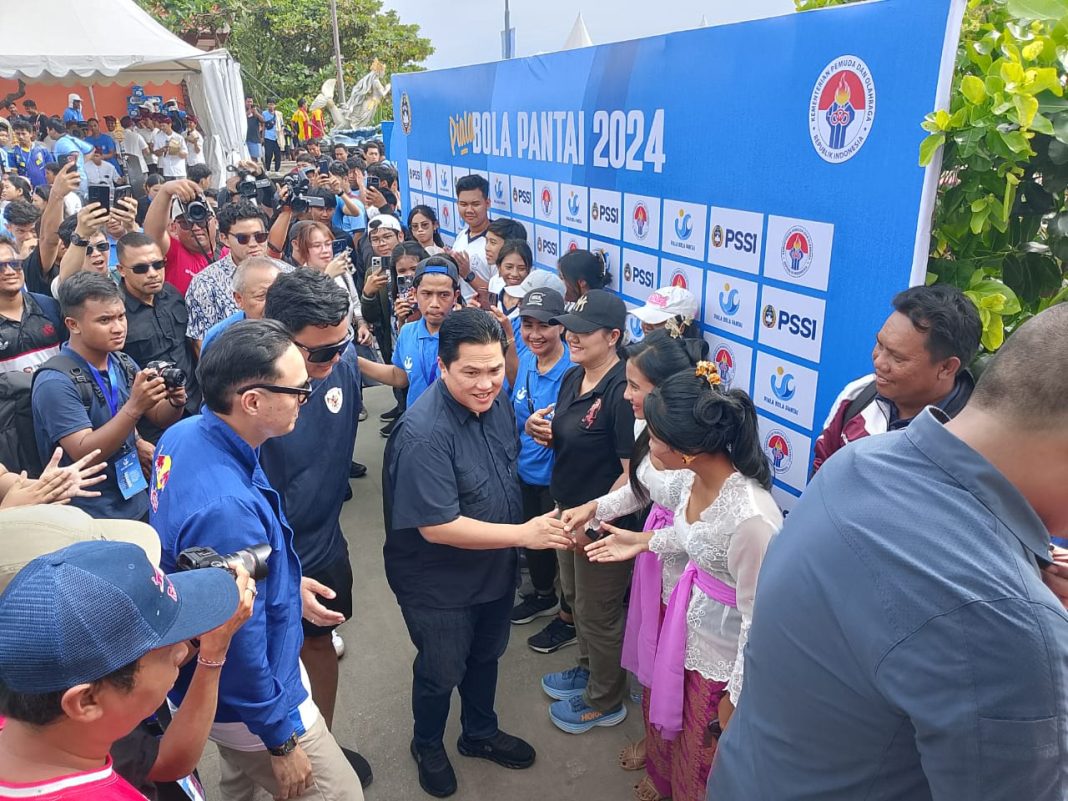 Erick Thohir Minta Sepakbola Pantai Perlu Terus Dikembangkan di Indonesia
