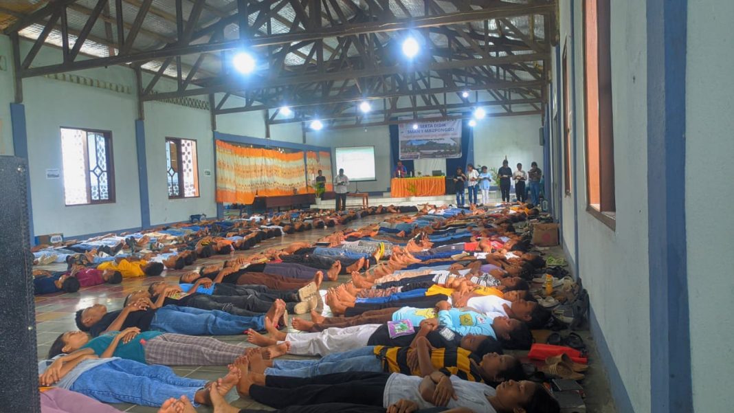 Wujud Toleransi Tinggi, Siswa Muslim dan Katolik SMAN I Mauponggo Gelar Kemah Rohani Bersama