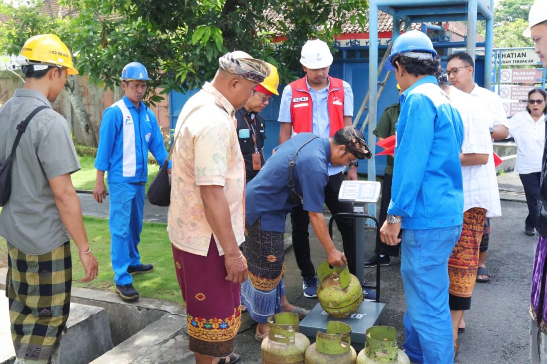 Pemprov Bali Sidak LPG 3 Kg di Kabupaten Tabanan