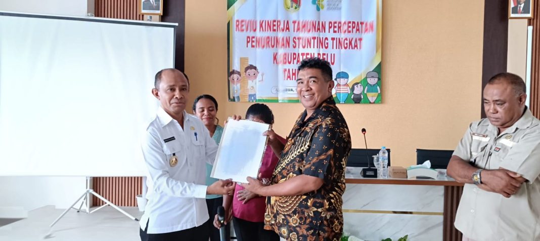 PLT Bupati Belu Tegaskan Semua Harus Bergerak Bersama Turunkan Stunting