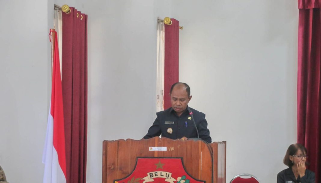 Pemkab Belu Ajukan Raperda APBD 2025 Sebesar Rp1 Triliyun dan Raperda Sistem Kesehatan Daerah
