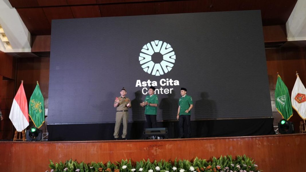 Dukung Program Wujudkan Indonesia Emas, GP Ansor Luncurkan Asta Cita Center
