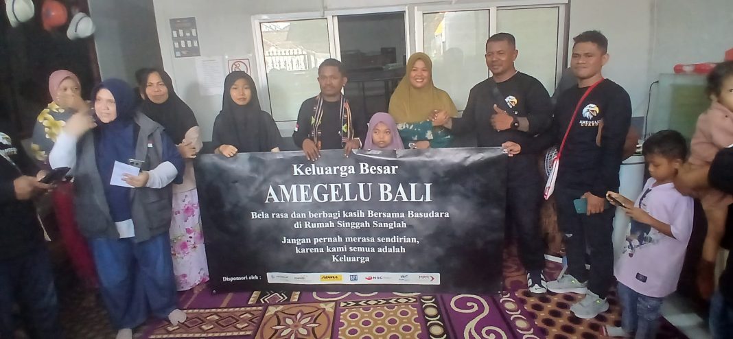 Gelar Aksi Sosial, Ini yang Dilakukan Keluarga Besar Amegelu Guard Bali