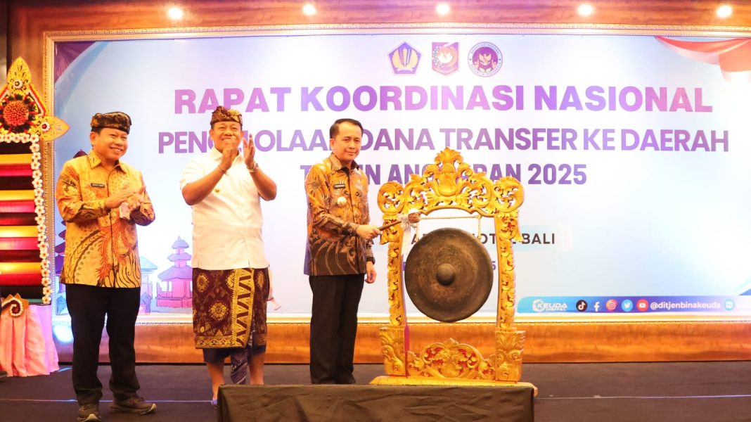 Tindak Lanjut Instruksi Presiden, Pj. Gubernur Mahendra Jaya Ikuti Rakornas Dana Transfer Daerah