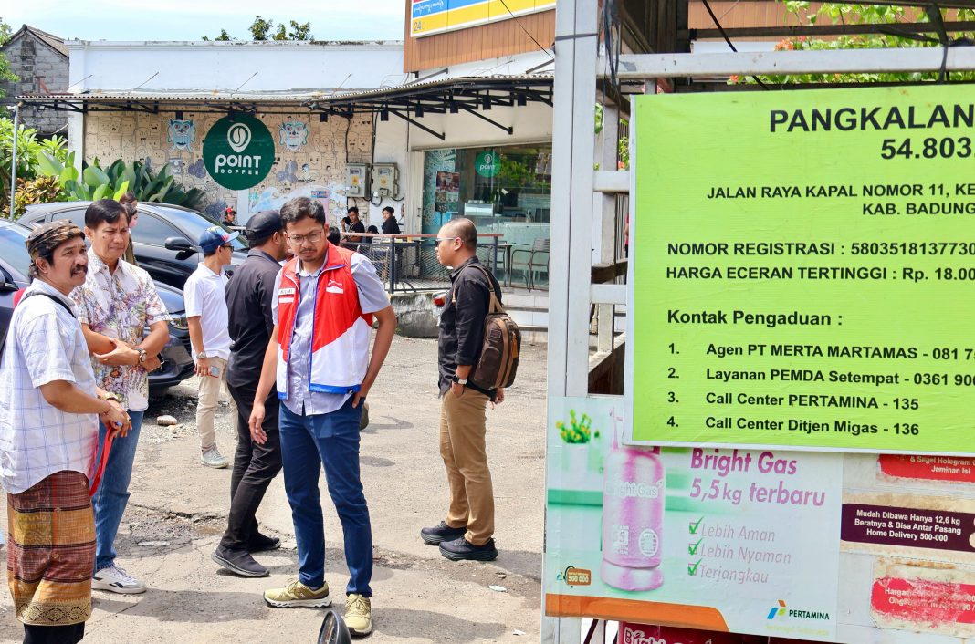 Tim Pengawas Terpadu Disperindag Bali Sidak Pangkalan LPG di Badung, Pastikan Distribusi Normal
