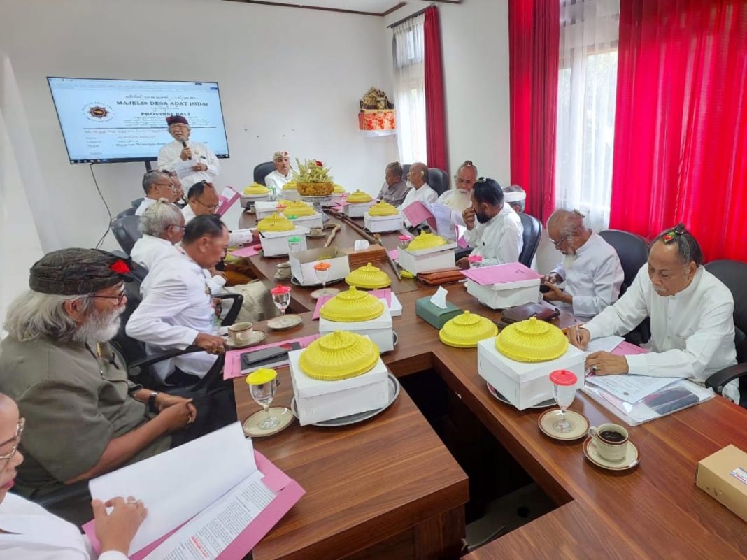Sambut Rahina Suci Nyepi, MDA Gelar Paruman Sulinggih Hindu Drestha Bali