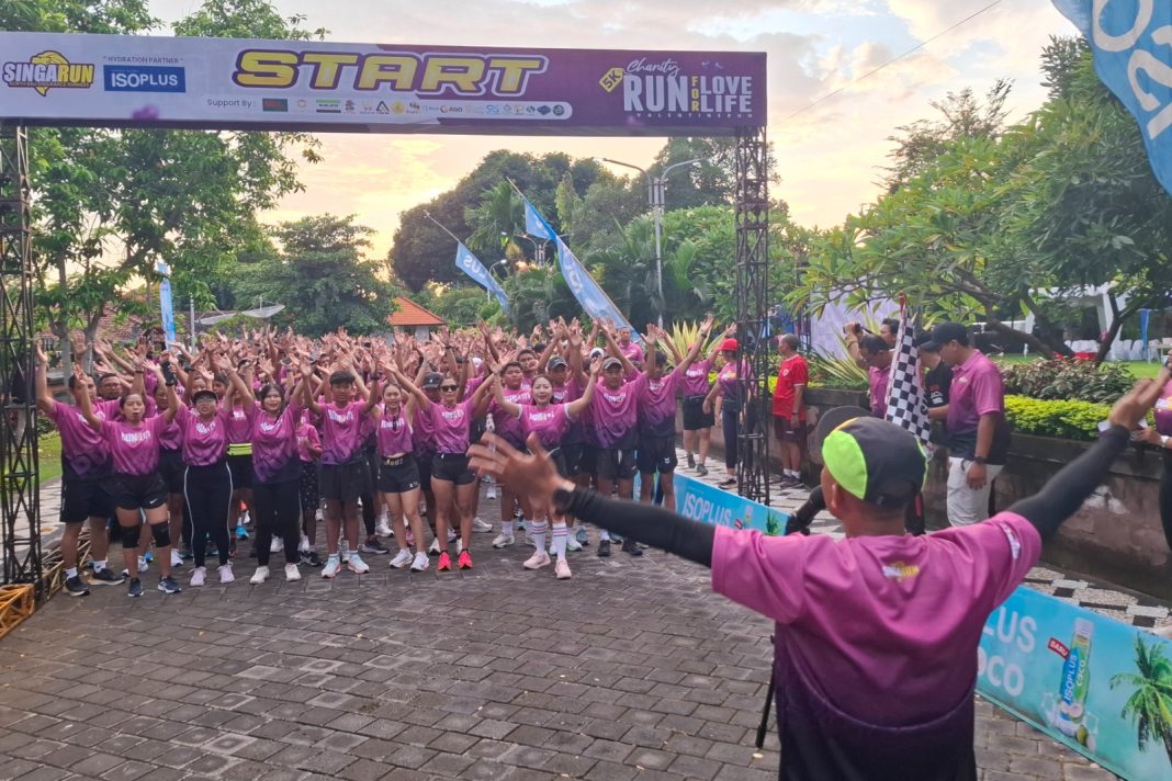 Charity Run 2025 di Buleleng, Ratusan Peserta Berlari untuk Misi Sosial