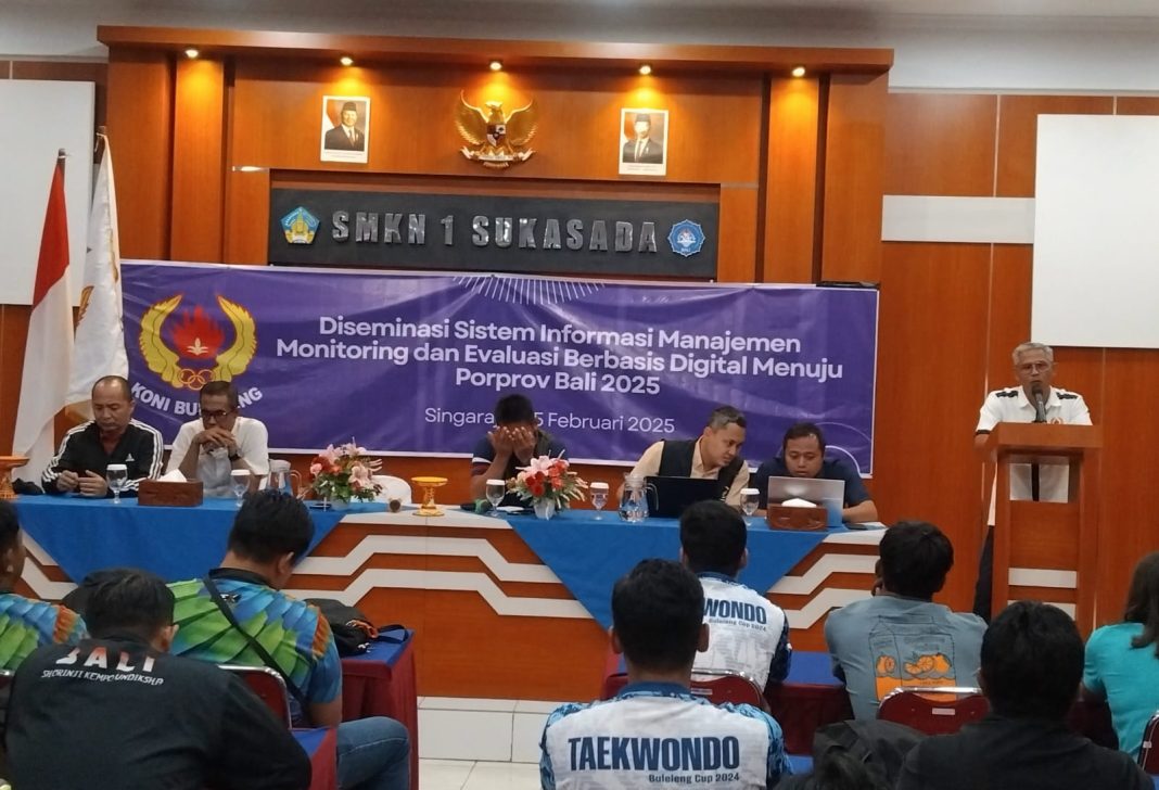 KONI Buleleng Kenalkan Sistem Informasi Manajemen Monitoring dan Evaluasi Pantau Aktivitas Latihan Atlet dan Pelatih