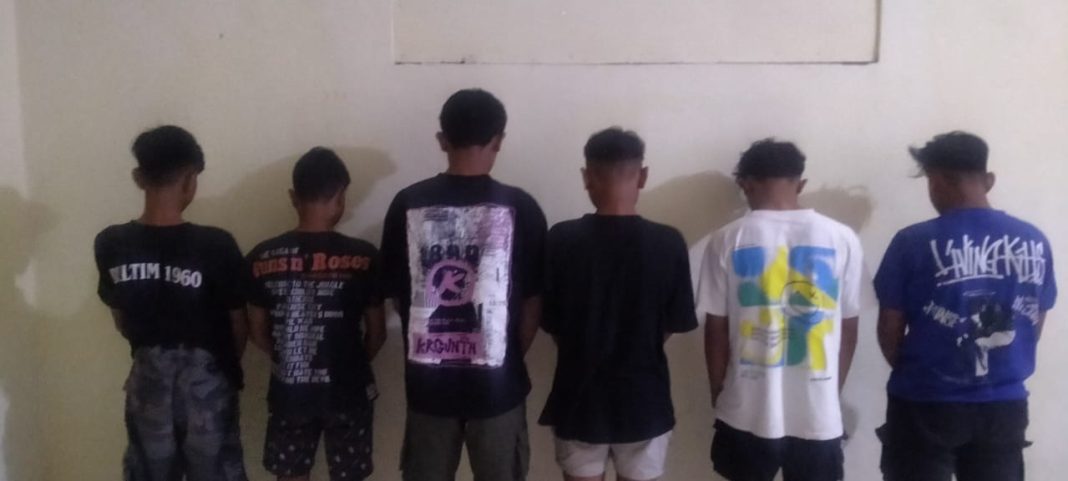 Bobol Warung Klontong, Enam Remaja Diamankan