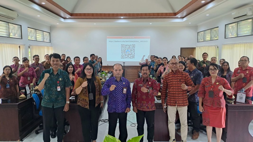 DKLH Provinsi Bali Gelar Rakor Pengelolaan Sampah pada Kegiatan Pariwisata