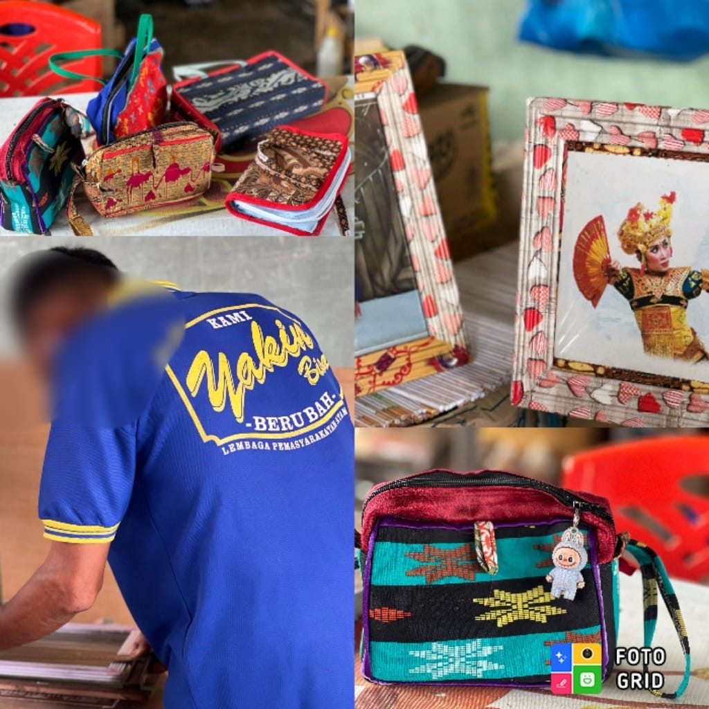 Warga Binaan Lapas Atambua Hasilkan Kerajinan Tangan Bingkai Foto dan Tas