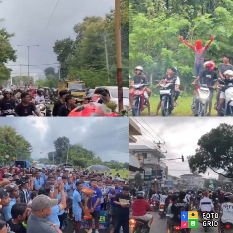 Usai Jawara ETMC dan Kembali ke Tanah Belu, Bintang Timur Atambua Disambut Ribuan Pendukung di Batas Kota