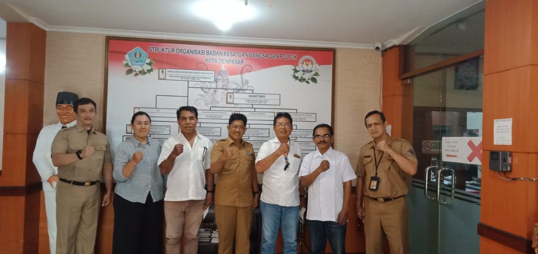 Terima Audiensi Pengurus SMSI Kota Denpasar, Kepala Kesbangpol Harapkan Sinergitas dengan Media Online