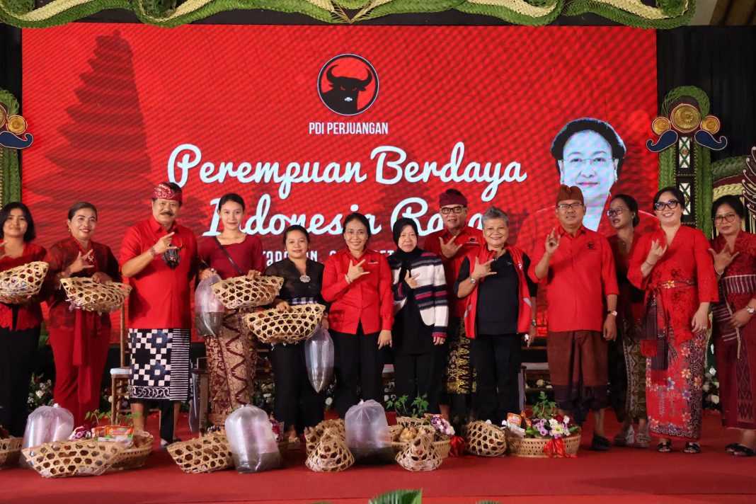 Sanjaya Hadiri Pelatihan Advokasi Program Pemberdayaan Perempuan dan Perlindungan Anak DPP PDI Perjuangan di TPB Margarana