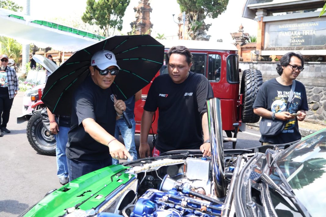 Apresiasi Kreativitas Otomotif, Bupati Tabanan Membuka Meet and War Diesel Enthusiast Bali 2025