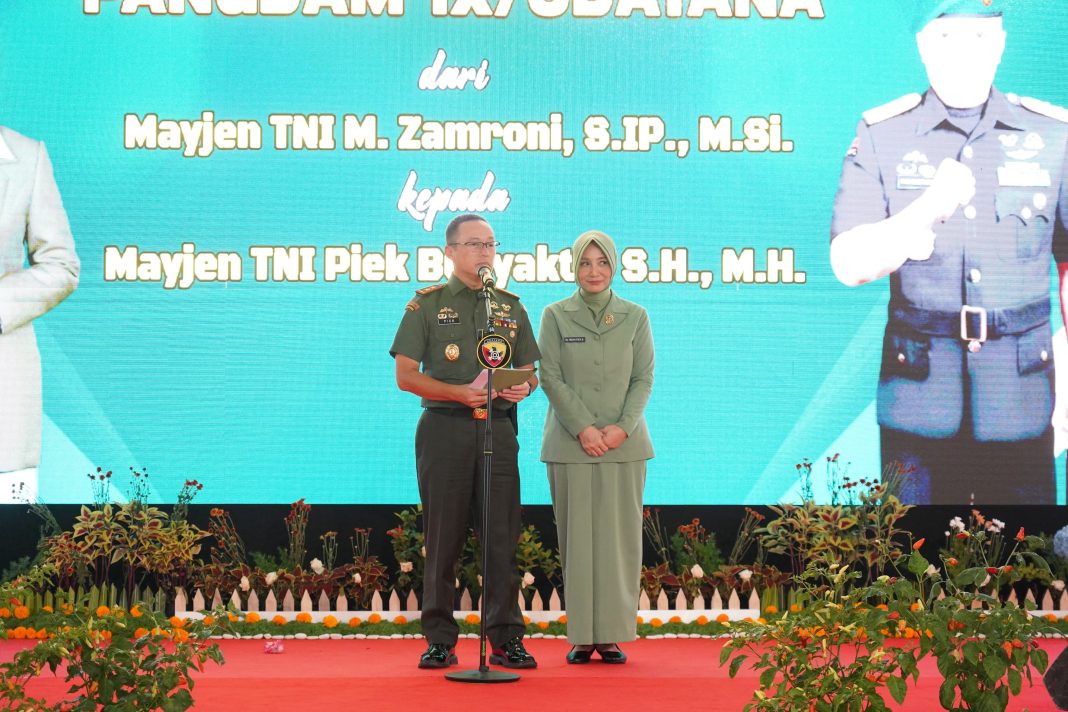 Mayjen Piek Siap Lanjutkan Estafet Kodam IX/Udayana