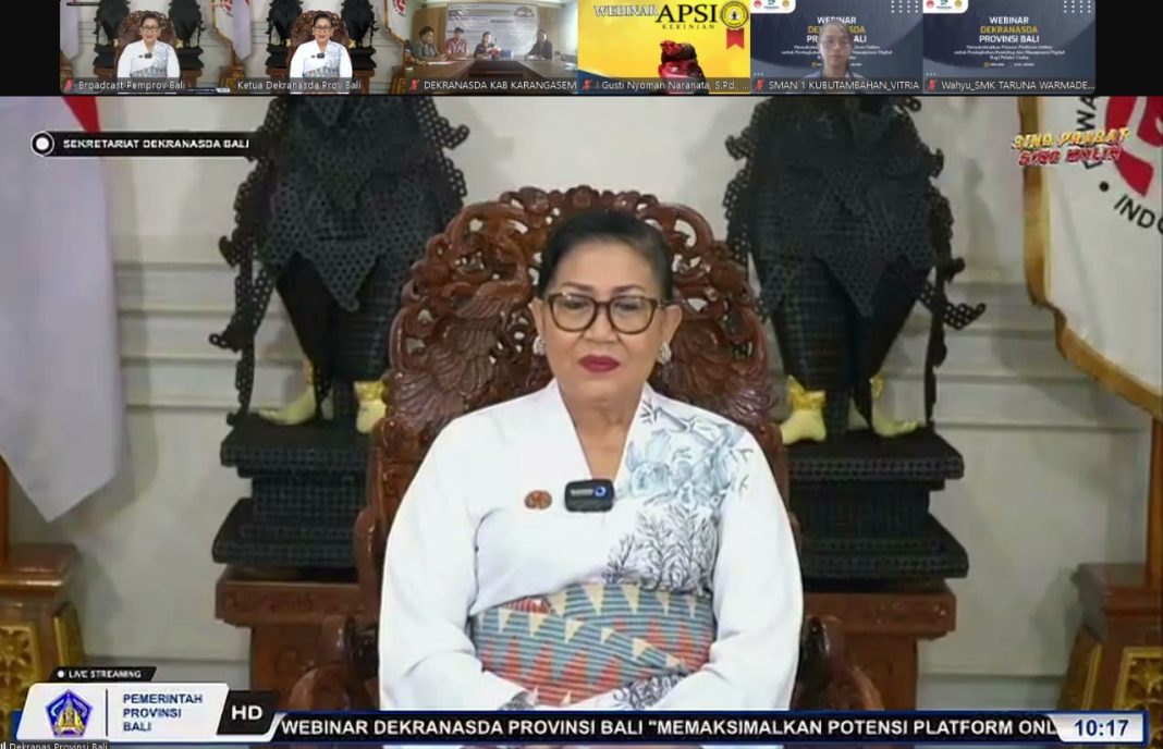 Dekranasda Bali Laksanakan Webinar, Tingkatkan Branding dan Manajemen Digital bagi Pelaku Usaha