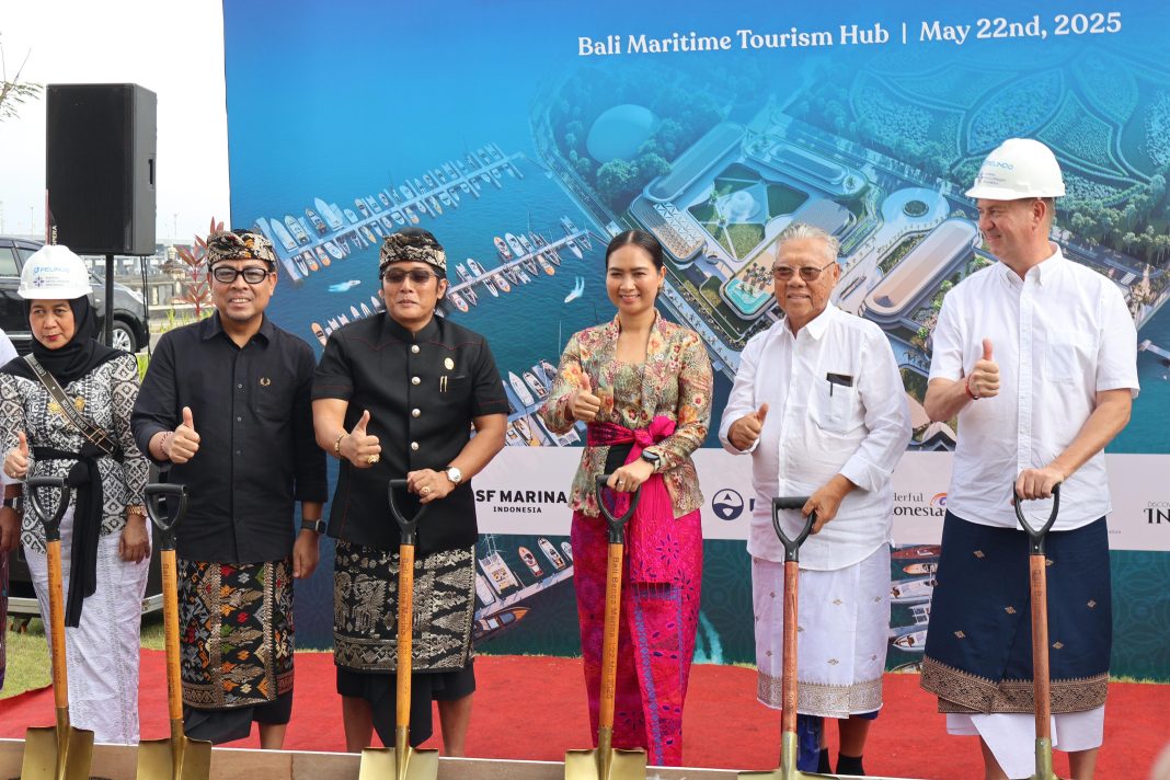 Wagub Giri Prasta Hadiri Groundbreaking Bali Benoa Marina, Minta Pelindo Buka Kantong Ekonomi bagi Masyarakat Lokal