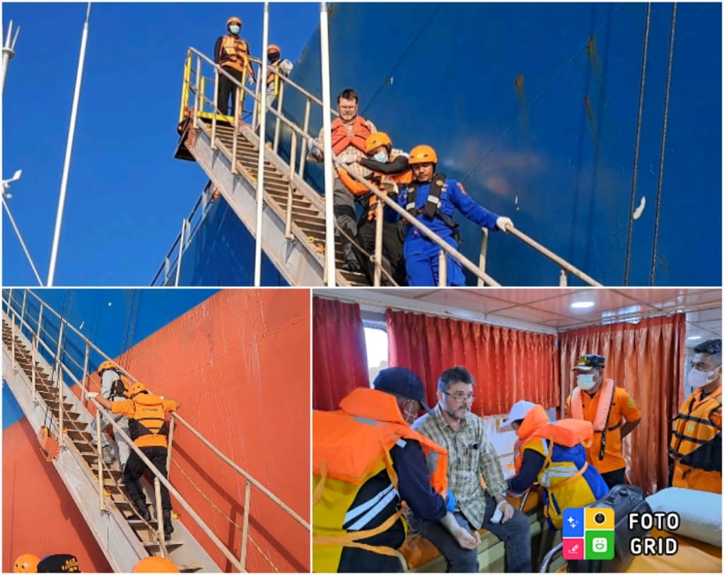 ABK MV Maran Vision Alami Cedera, Tim SAR Gabungan Berhasil Evakuasi di Perairan Laut Sawu