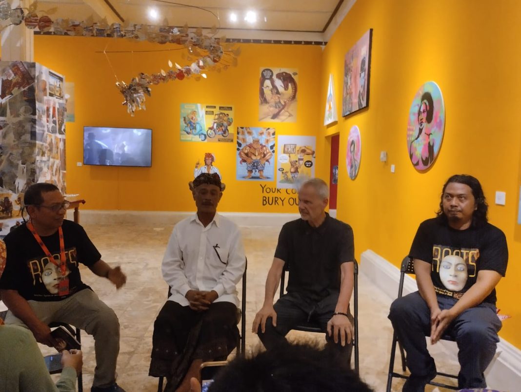 Peringati 100 Tahun Walter Spies, Para Seniman Gelar Pameran Seni “Roots” di ARMA Museum Ubud