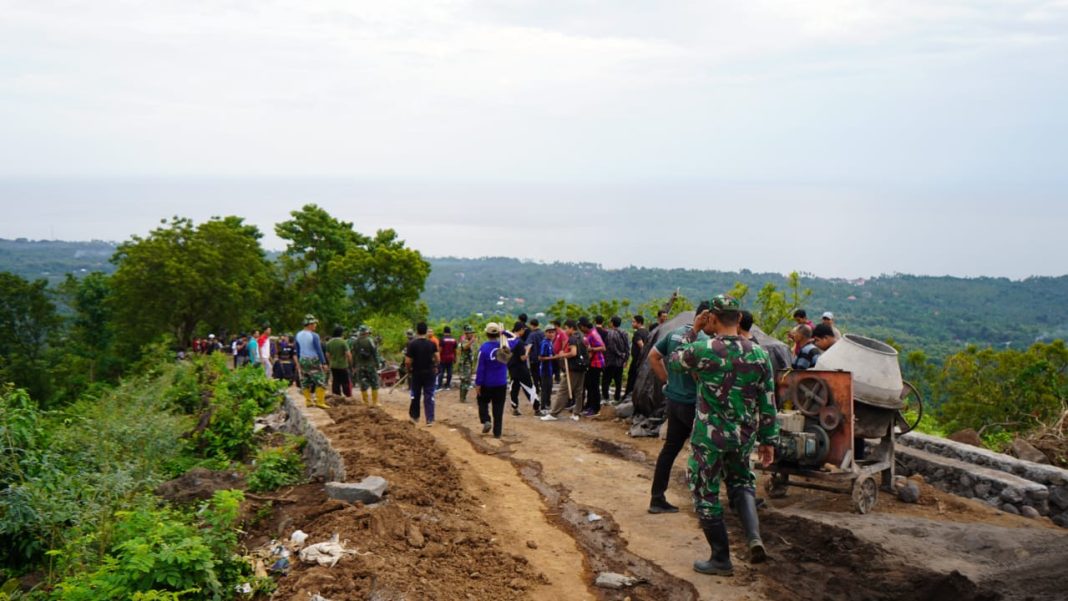 TMMD Ke-124 di Desa Depeha: TNI dan Warga Bersatu Bangun Infrastruktur Desa