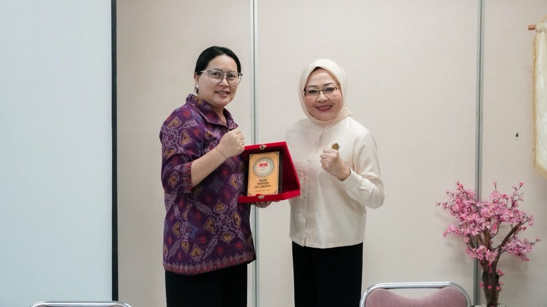Perkuat Sinergi Antarorganisasi, Ketua BKOW Bali Audiensi ke BKOW DKI Jakarta