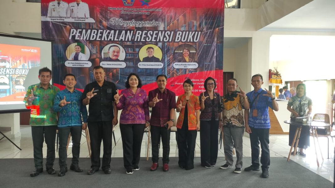 Pembekalan Resensi Buku Warnai Bulan Bung Karno, Buleleng Cetak Generasi Pembaca yang Berani Menulis