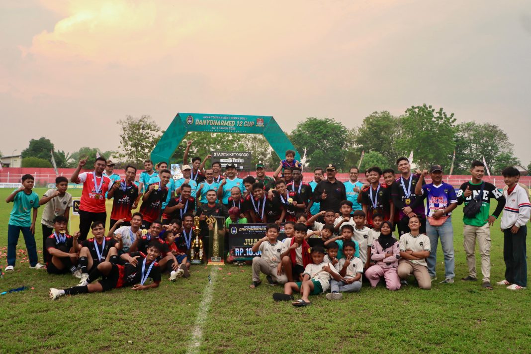 Final Turnamen Danyonarmed 12 Kostrad Cup Ke-5 Tahun 2025 Resmi Tutup. “Kedunggalar Juara”