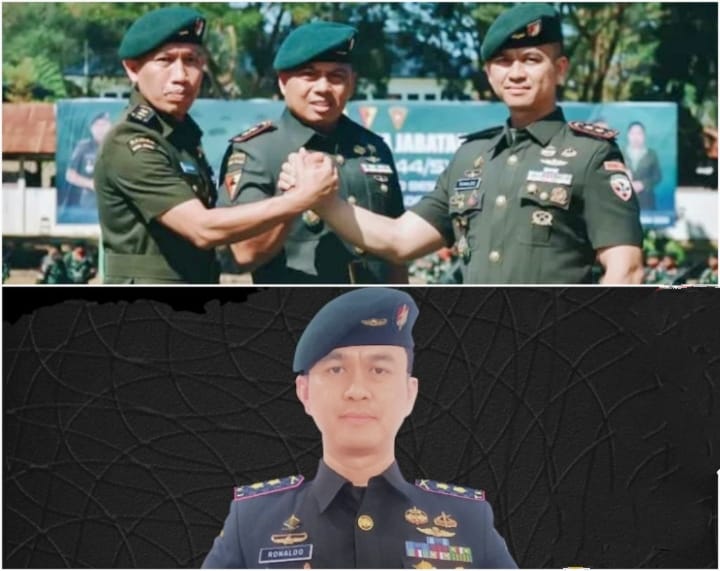 Letkol Inf Ronaldo Konstantin Resmi Jabat Danyon Raidersus 744/SYB Gantikan Letkol Inf Eko Novianto Beslar