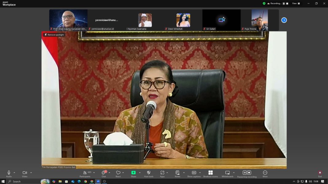 Ajak Mahasiswa UNUD Jadi Agen Perubahan, Duta PSBS PADAS Putri Koster Tekankan Pentingnya Pemilahan Sampah dari Sumber