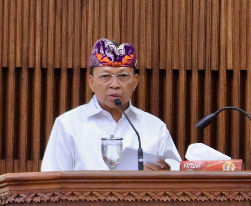 Jawab Pandangan Umum Fraksi, Gubernur Bali Komitmen Tata Kelola APBD, PWA, Energi Bersih dan Infrastruktur Strategis