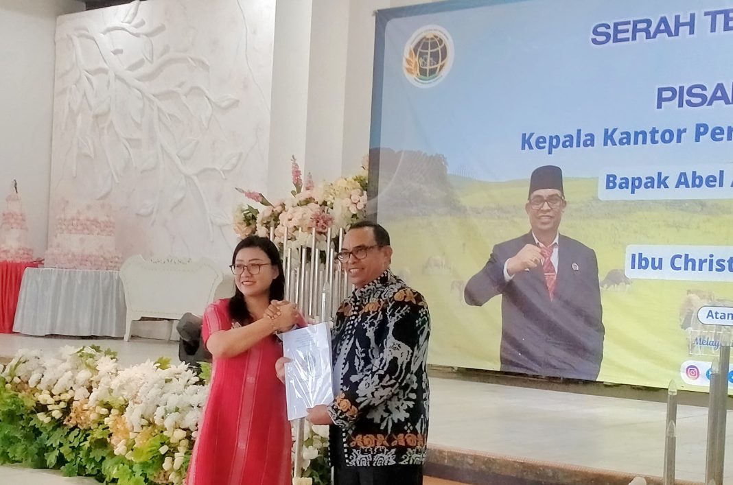 Christina Mudasih Jabat Kepala Kantor Pertanahan Kabupaten Belu Gantikan Abel Asa Mau