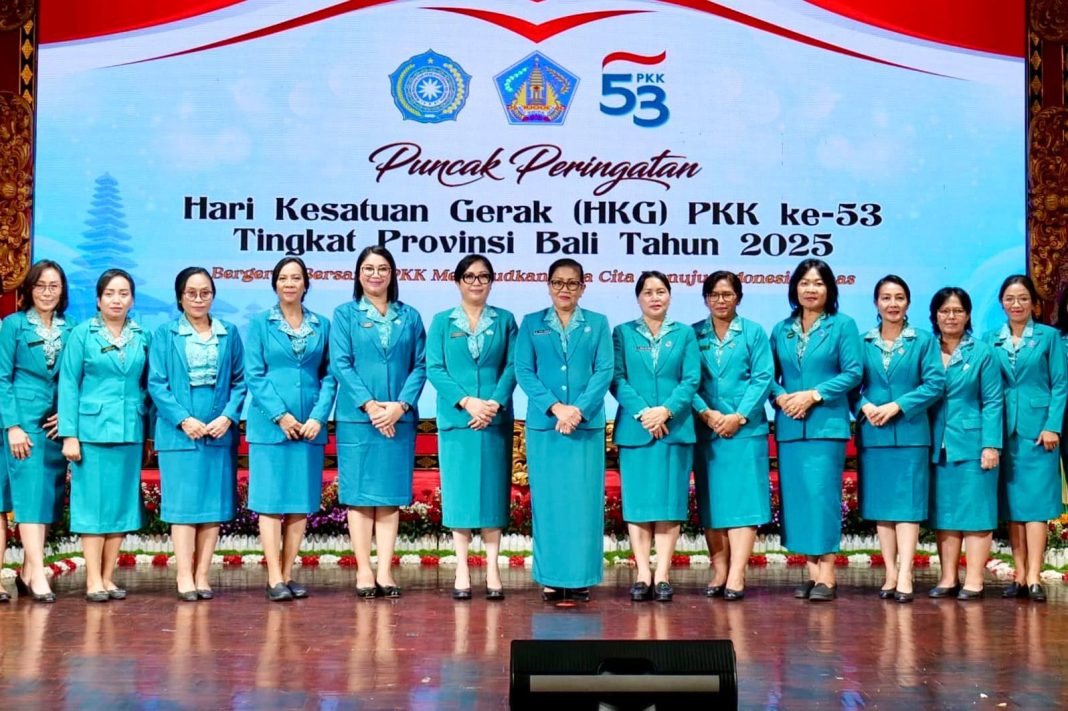 Ketua TP PKK Kabupaten Tabanan Siap Bergerak Bersama Wujudkan Asta Cita Menuju Indonesia Emas 2045