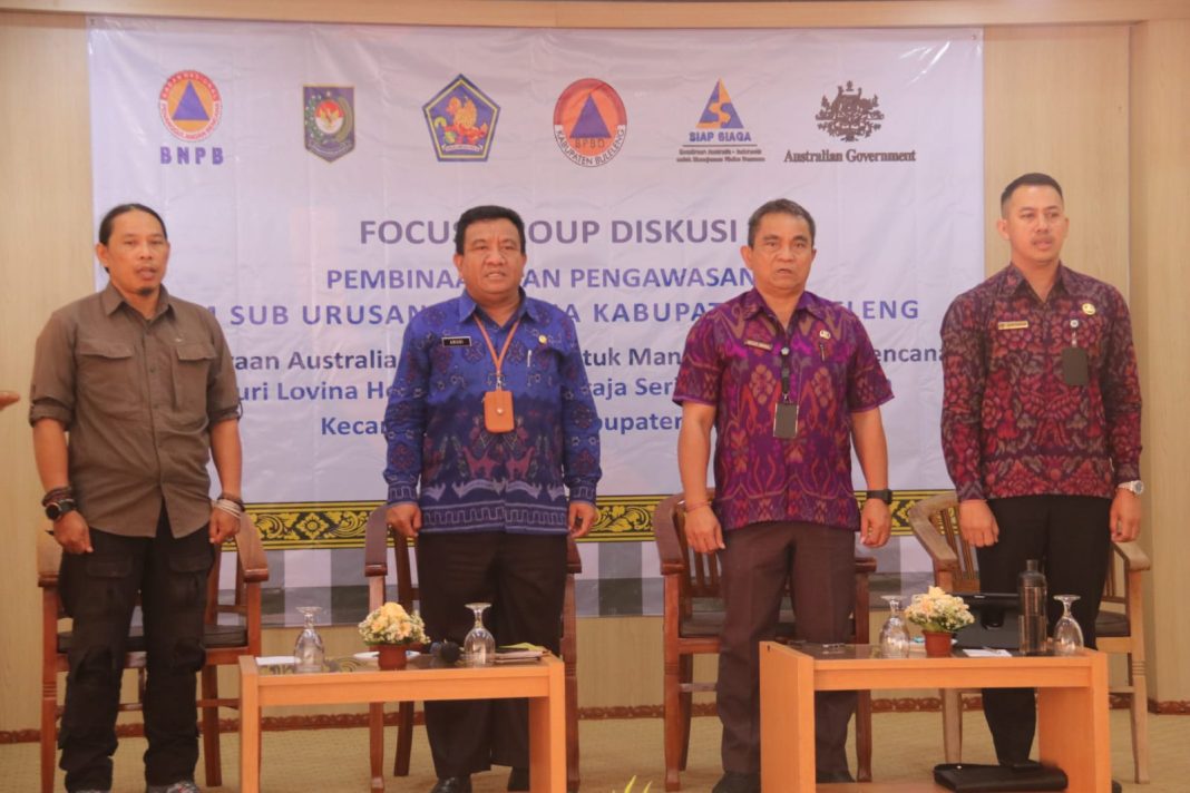 BPBD Buleleng Perkuat Pelaksanaan Standar Pelayanan Minimal Sub Urusan Bencana Lewat FGD