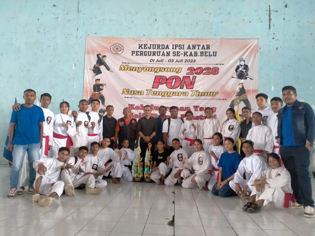 Torehkan 19 Medali Emas, Perisai Diri Jadi Juara Umum Kejuaraan IPSI Antar Perguruan se-Kabupaten Belu 2025