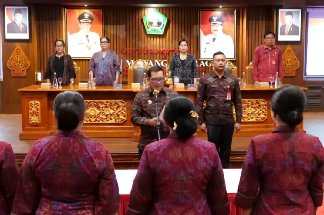 Bupati Sanjaya Kukuhkan Pengurus GOW Kabupaten Tabanan Masa Bakti 2025–2030