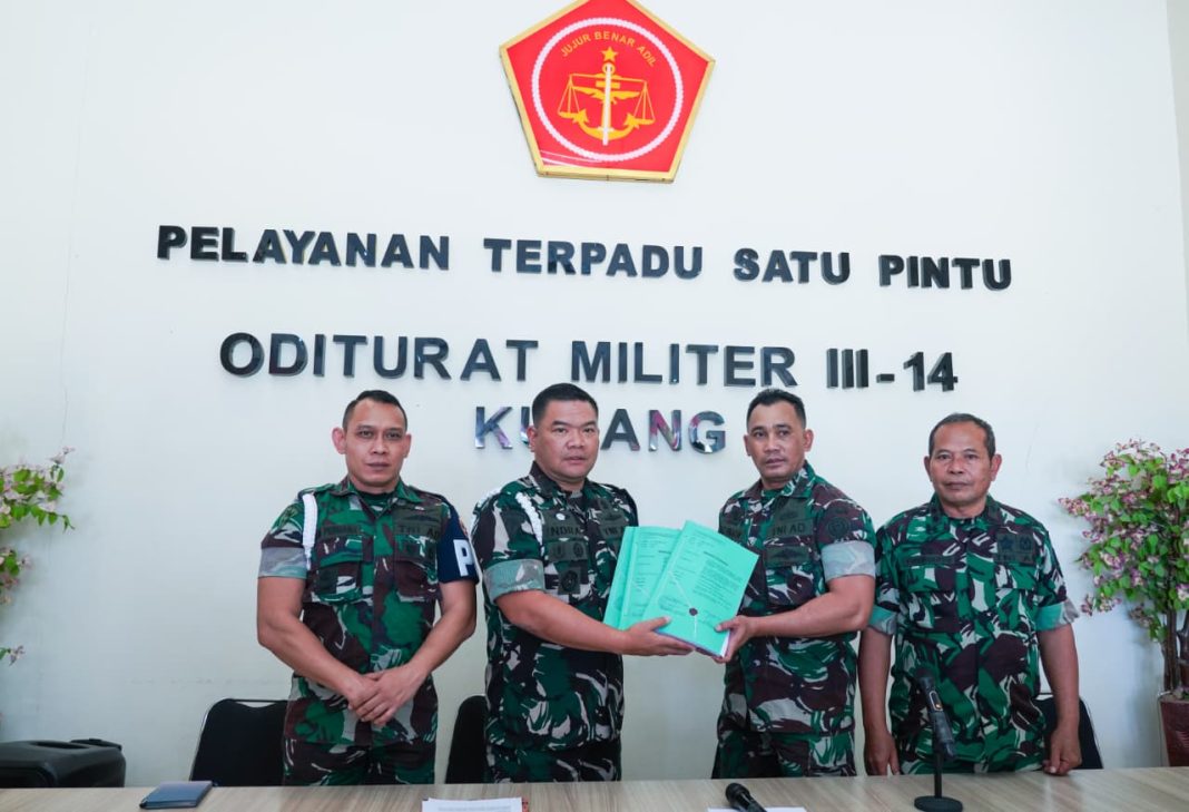 Pastikan Proses Hukum, Pomdam Udayana Serahkan Berkas Perkara Penganiayaan Prada Lucky ke Oditurat Militer