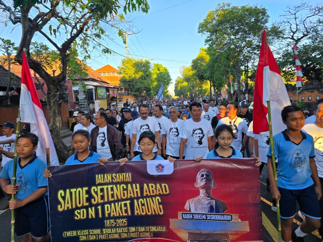 Napak Tilas Jejak Sejarah Sang Proklamator, Jadi Perayaan Satu Setengah Abad SDN 1 Paket Agung