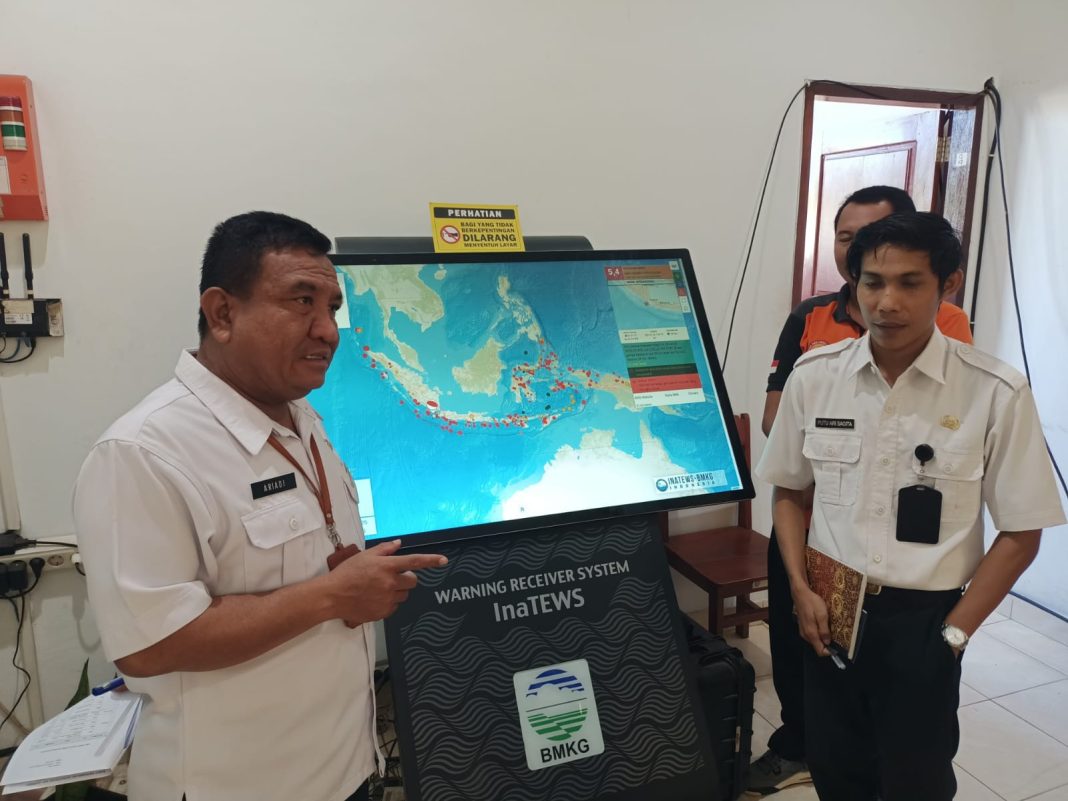 BPBD Buleleng Tingkatkan Sistem Peringatan Dini Tsunami melalui WRS dan Sirine BTEWS Portabel