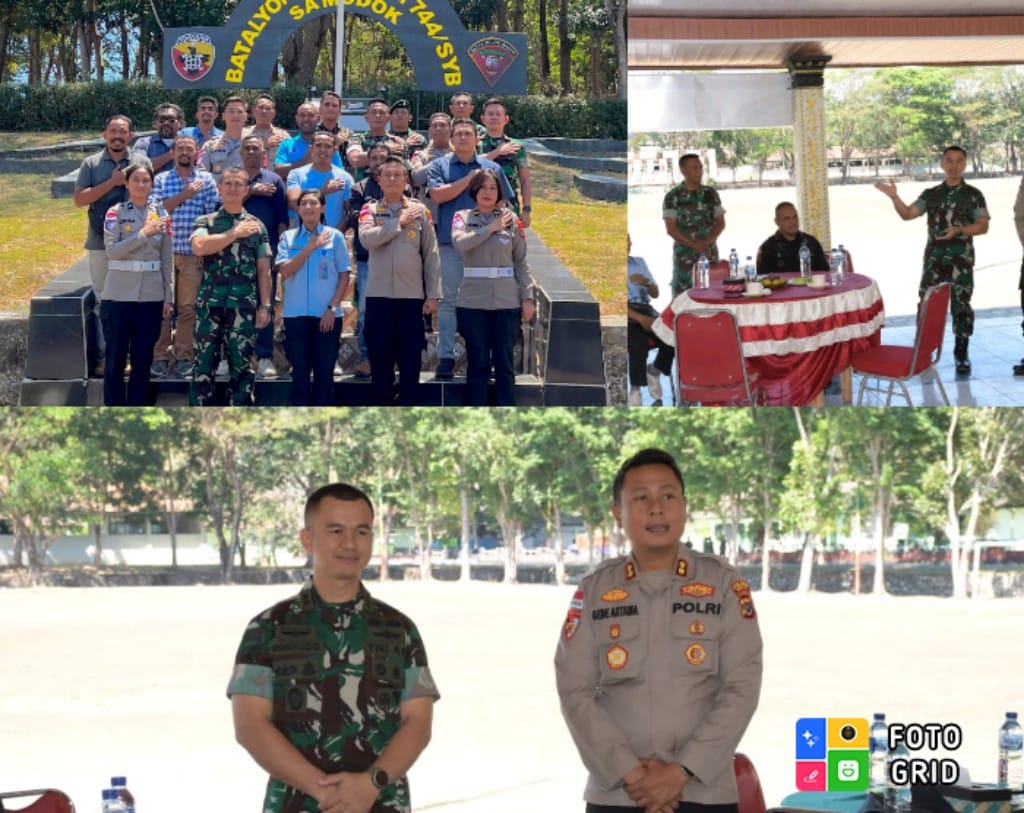 Asah Sinergitas, Polres Belu Gandeng Yonif 744/SYB dan Brimob Atambua Coffee Morning Bersama Wartawan Pena Batas RI-RDTL
