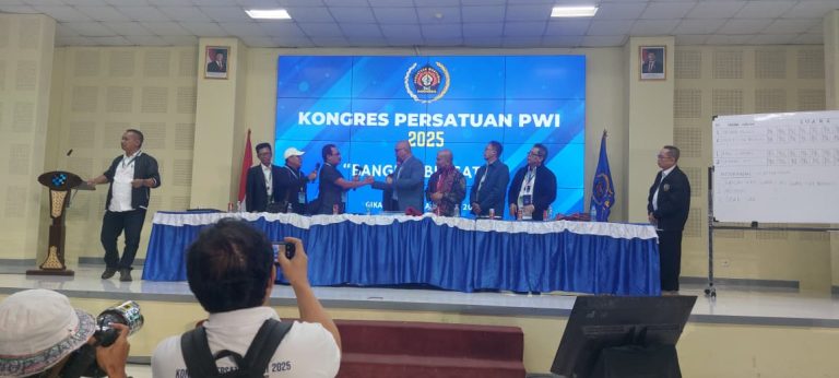 Akhmad Munir Terpilih Ketua Umum PWI Pusat, Tiga Formatur Disepakati