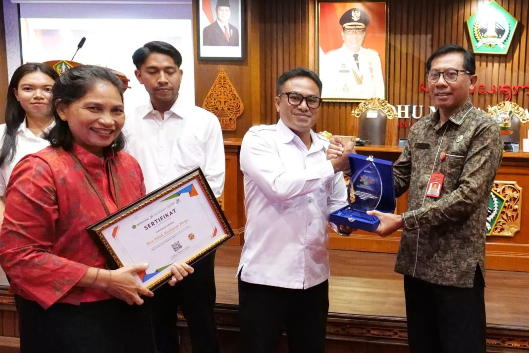 Tabanan Raih Prestasi Statistik Nasional, Desa Kukuh Jadi Percontohan Desa Cantik