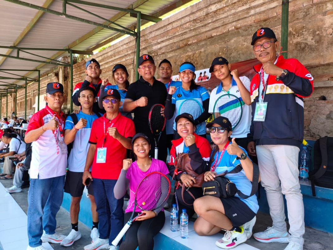 Porprov Bali 2025 Cabor Tenis Lapangan Buleleng,Ukir Prestasi Juara Umum