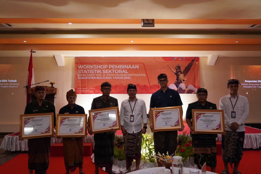 Buleleng Mantapkan Tata Kelola Data Statistik Sektoral Lewat Workshop BIMA SAKTI