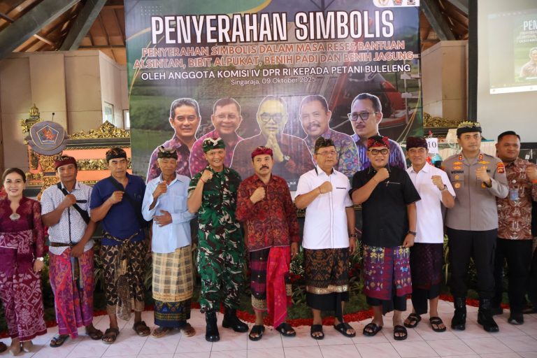 Anggota Komisi IV RI Berikan Reses di Buleleng, Bupati Sutjidra Harapkan Reses Selanjutnya Sentuh Lebih Banyak Petani