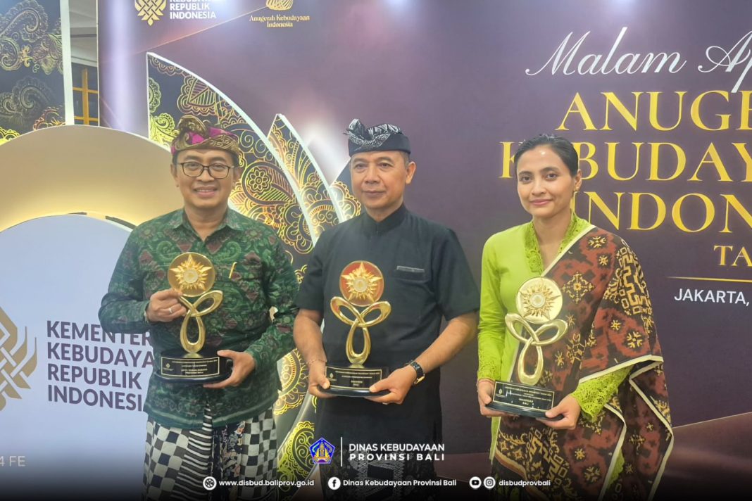 Bali Raih Empat Penghargaan Anugerah Kebudayaan Indonesia 2025