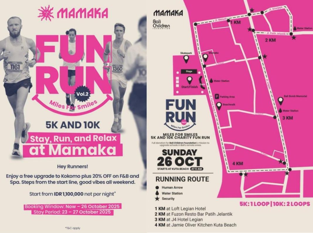 Mamaka by Ovolo x Bali Children Foundation Hadirkan MAMAKA FUN RUN VOL. II
