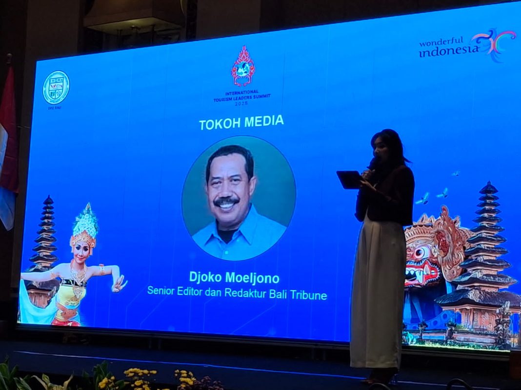 Jurnalis Senior Djoko Moeljono Raih ‘ITLS Award 2025’ dari IHGMA Bali