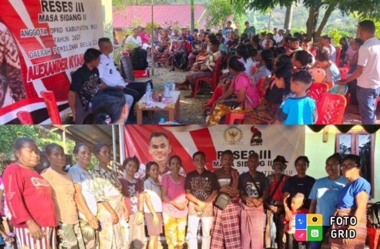 Reses DPRD, Alex Leong Dicurhati Warga Belu Soal Air Kotor hingga Kelangkaan Alsintan 