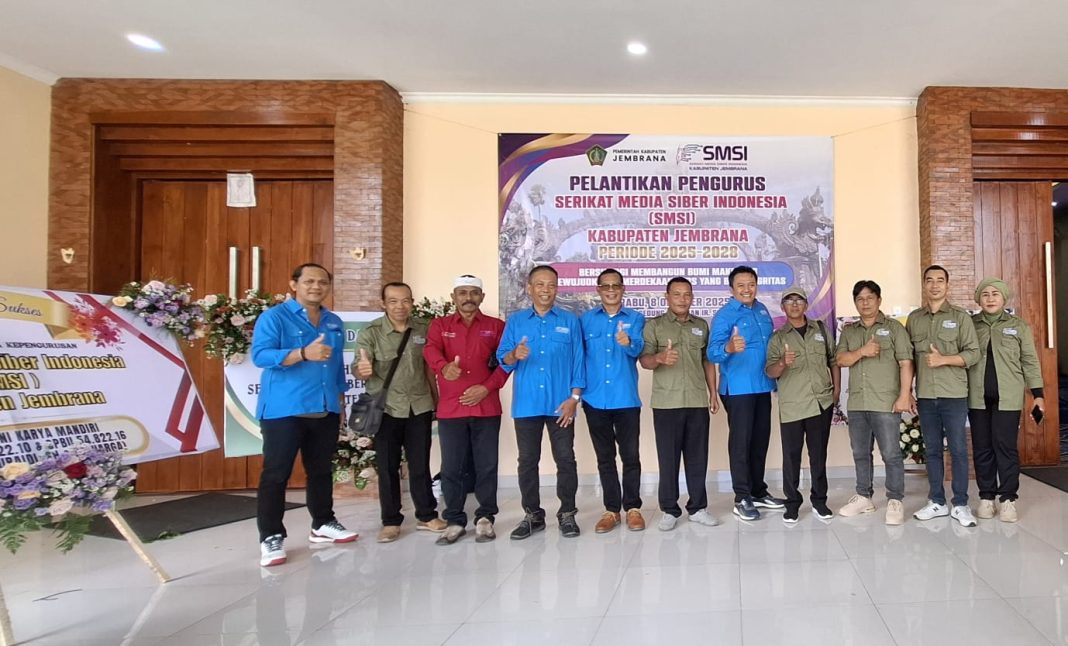 Pengurus SMSI Jembrana Resmi Dilantik